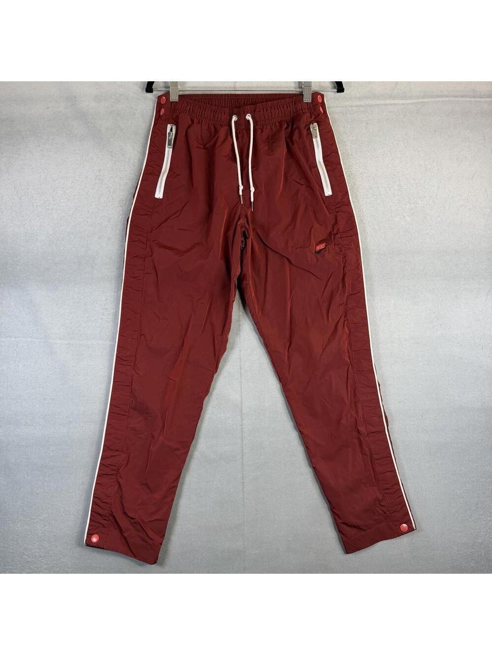 Nike Sportswear Tearaway Pants Mens Small Red Unlined Woven DM6686-662